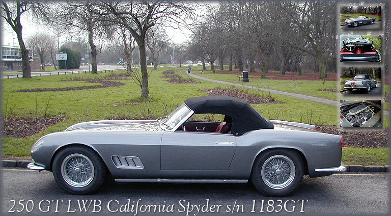 Ferrari 250 GT LWB California Spyder s/n 1183GT