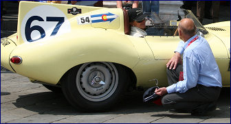 358 Ribadeneira/Ribadeneira EQUA Jaguar D Type #XKD552 1955 & Stirling Moss