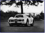 Nürburgring 1000 km 1966: This car seems to be the 250 LM s/n 5845. But was the picture taken at the Nürburgring in 1966? The car definitely didnt start in the race, but may have been driven in practice