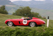 348 Davis/Hall USA Ferrari 750 Monza Scaglietti Spider 1955 0486M