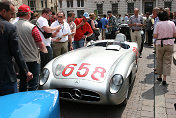 216 Mass Haas Mercedes 300 SLR #00010 1955 D