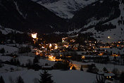 Gstaad by night