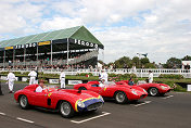 Ferrari 290 MM Scaglietti Spyder s/n 0626 Ronald Stern;Ferrari 250 TR/58 s/n 0704TR Neil Twyman Ltd;Ferrari 250 TR/58 s/n 0728TR Pierre Bardinon