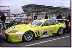 Thierry Stepec & Richard Balandras - Ferrari 550 Maranello Wieth Racing r#21