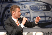 Tom Kristensen at the Audi Designers´ Tuesday