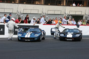 455 FORD GT40  BELLM;424 FORD GT40  BINNIE / BONNER