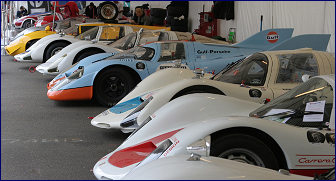 Porsches at Grid 5