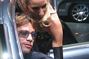 Jason Kay of Jamiroquai with model Lisa Butcher