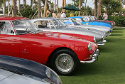 Row of Ferrari 250 GT variations