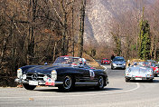 068 3°  Sartori Costanzo Danese Paola MERCEDES-BENZ 300 SL Roadster 1958 I