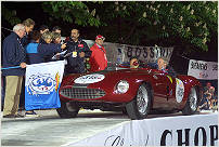 Ferrari 340 MM Touring Barchetta s/n 0294AM rebodied Monza stlye