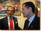 Luca di Montezemolo and Jody Scheckter