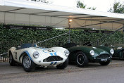 06 Aston Martin DB3S ch.Nr.DB3S/102 Richard Attwood;32 Aston Martin DB3S s/n DB3S/112 Urs Müller