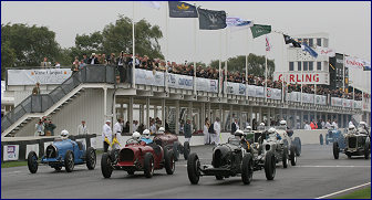 Start of the Brooklands Trophy