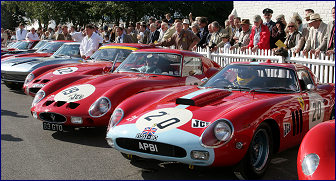 19 Ferrari 250 GTO s/n 3767GT Joe Bamford/Alain de Cadenet;20 Ferrari 250 GTO/64 s/n 4399gt Sam Hancock/Jean-Marc Gounon