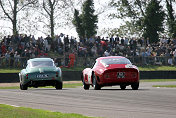 10 Aston Martin DB4 GT Zagato ch.Nr.DB4GT/0184/R William E Connor II/Rob Wilson;19 Ferrari 250 GTO s/n 3767GT Joe Bamford/Alain de Cadenet