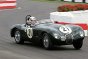 21 Jaguar C-Type s/n XKC.049 Alan Minshaw