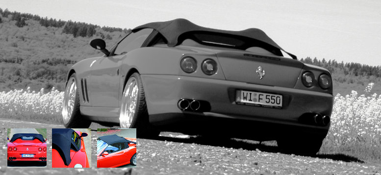 550 barchetta with Soft Top