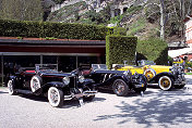 Cord L-29, Mercedes SS,  Cadillac 341-A