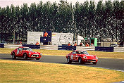 250 GT SWB chasing Martin McGlone's 275 GTB Competizione