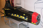 F1 bare tub with crash test markings