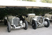 20 Mercedes 710 SSK Hermann Layher;19 Mercedes 710 SS Rennsport Thomas Kern