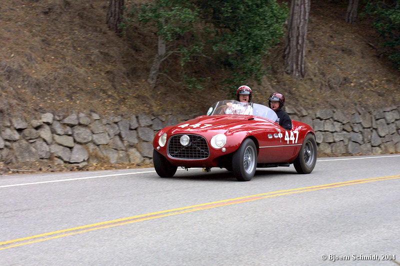 Ferrari 166 MM/53 Vignale Spyder s/n 0290M