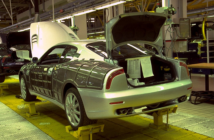 Almost complete 3200 GT on production line