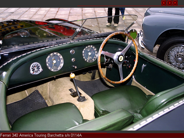 Ferrari 340 America Touring Barchetta s/n 0114A