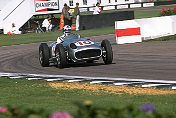 David Coulthard demonstrates Mercedes Benz W196