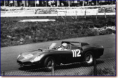 Nürburgring 1000 km 1963: The blue TR 61 s/n 0792 was entered by Scuderia Serenissima. Carlos Maria Abate and Umberto Maglioli finished 3rd