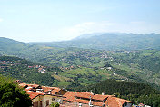 Centro Storico San Marino, view from Via Donna Felicissima