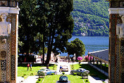 The garden of Hotel Villa d'Este