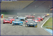 Grid C start, race 1