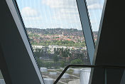 view on Stuttgart´s hills