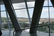 view on Stuttgart´s hills