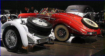 Mercedes Benz SSK (white), Mercedes Benz 500K Special Roadster