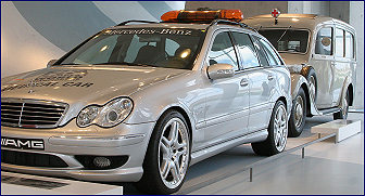 2001 C32 AMG station wagon F1 Medical Car