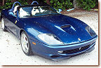 550 barchetta s/n 124015 - NART Blue - Cream