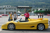 Roberto Zattini waiting for the start in his F50 s/n 106915