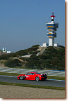 Veloqx Ferrari 360 Modena testing at Jerez