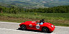 Italian cars on the road from Radicofani to Pienza