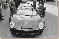 Dino 196 SP s/n 0804 1000km Nürburgring 1962 s/n 0806 in the background with drilled windscreen