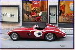 Ferrari 340 MM Touring Barchetta s/n 0294AM rebodied Monza stlye