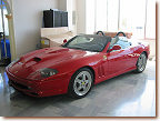 550 barchetta s/n 124202 224/448 - rosso/nero