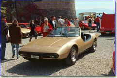 Ferrari Beach Car Fahrgestell-Nr. F 101 AC 100 16017 auf der Basis des GTC von Giovanni Michelotti, Turin Scuderia Stella Leone Svizzera