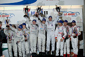 The podium at Sebring