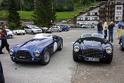 Ferrari 166 MM s/n 0068M & 212 Export Touring s/n 0084E