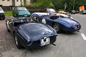 Ferrari 166 MM s/n 0068M & 212 Export Touring s/n 0084E