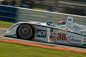 JJ Lehto in the Team ADT Champion Racing Audi R8 #38